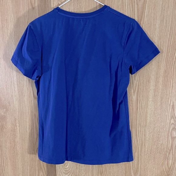 Great Northwest Royal Blue Basic Crew Tee Top - Picture 2 of 3
